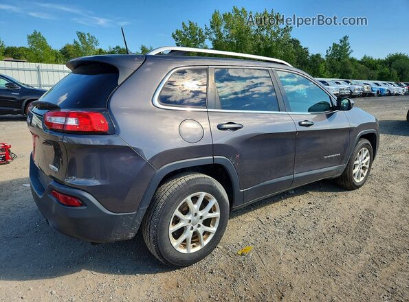 1C4PJMLB1JD520895 2018 JEEP CHEROKEE Gray Trasero derecho