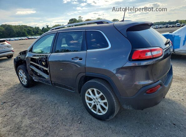 1C4PJMLB1JD520895 2018 JEEP CHEROKEE Gray Trasero izquierdo