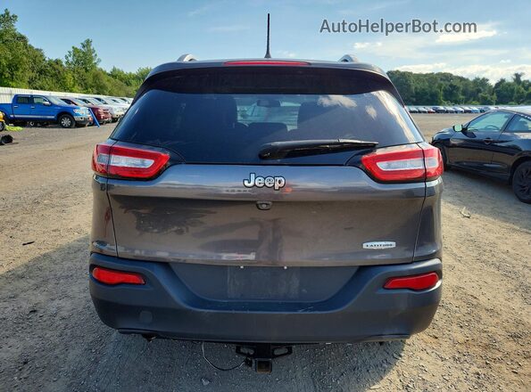 1C4PJMLB1JD520895 2018 JEEP CHEROKEE Gray Vista trasera