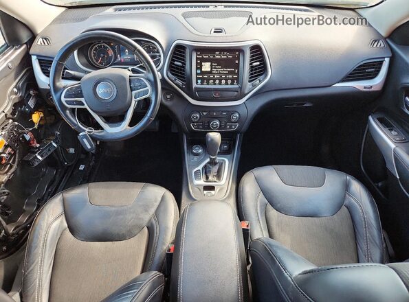1C4PJMLB1JD520895 2018 JEEP CHEROKEE Gray Vista del salpicadero