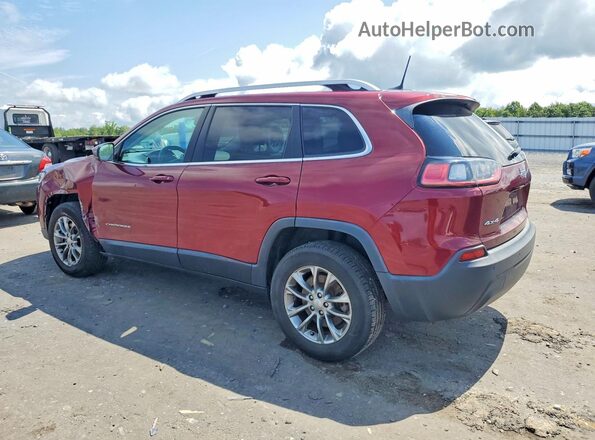 1C4PJMLB1KD101219 2019 JEEP CHEROKEE Темно-бордовый Задняя левая четверть