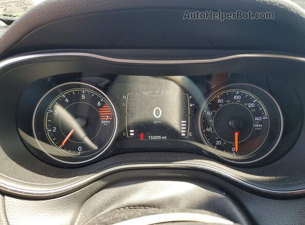 1C4PJMLB1KD101219 2019 JEEP CHEROKEE Темно-бордовый Вид щитка приборов