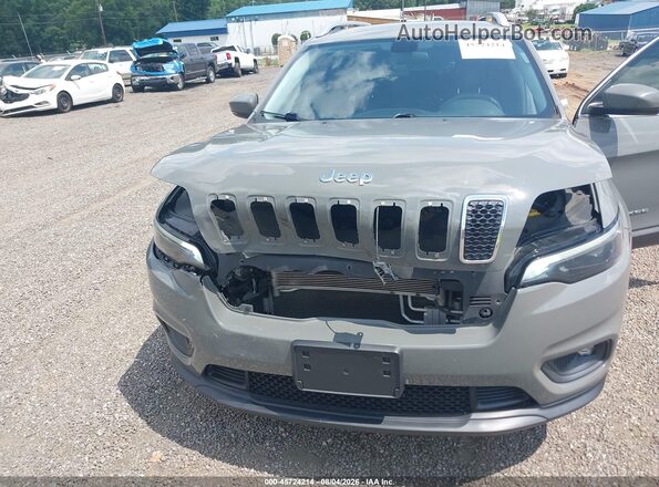 1C4PJMLB1KD424704 2019 JEEP CHEROKEE Серый Вид спереди
