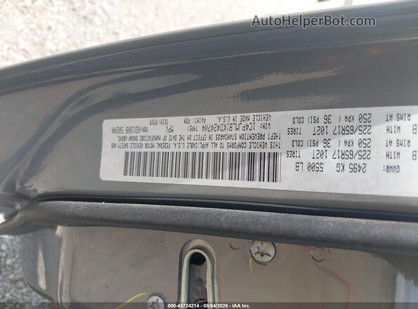 1C4PJMLB1KD424704 2019 JEEP CHEROKEE Серый Вид подкапотного пространства