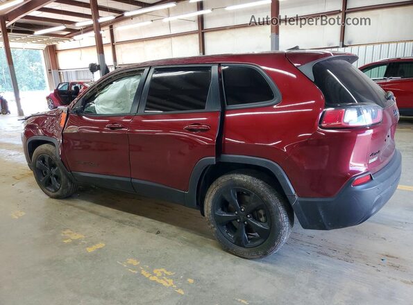 1C4PJMLB1MD148530 2021 JEEP CHEROKEE Red უკანა მარცხენა