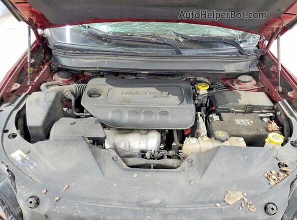 1C4PJMLB1MD148530 2021 JEEP CHEROKEE Red ძრავის განყოფილების ხედი
