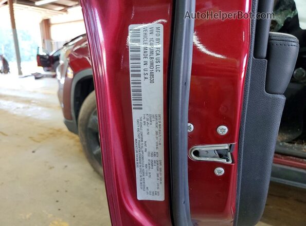 1C4PJMLB1MD148530 2021 JEEP CHEROKEE Red VIN კოდის სტიკერის ხედი
