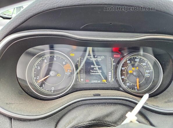 1C4PJMLB1MD183116 2021 JEEP CHEROKEE Gray Widok zestawu wskaźników