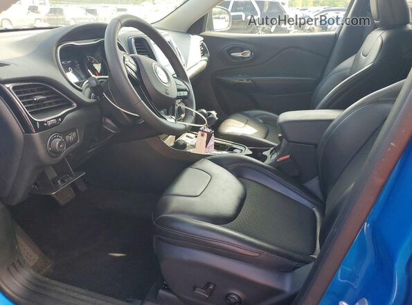 1C4PJMLB1MD242102 2021 JEEP CHEROKEE Blue Widok wnętrza z przodu