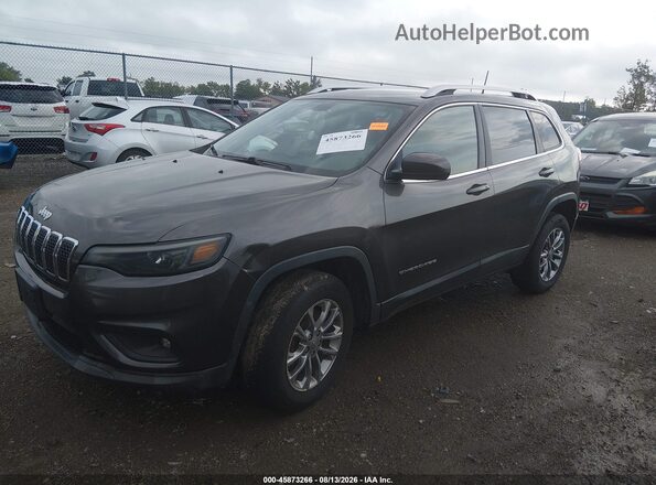 1C4PJMLB2KD161669 2019 JEEP CHEROKEE Gray Vista tres cuartos delantera izquierda