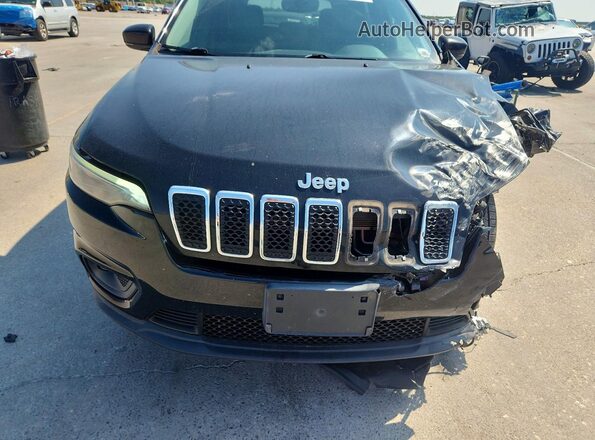 1C4PJMLB2LD506541 2020 JEEP CHEROKEE Black უკანა სალონის ხედი