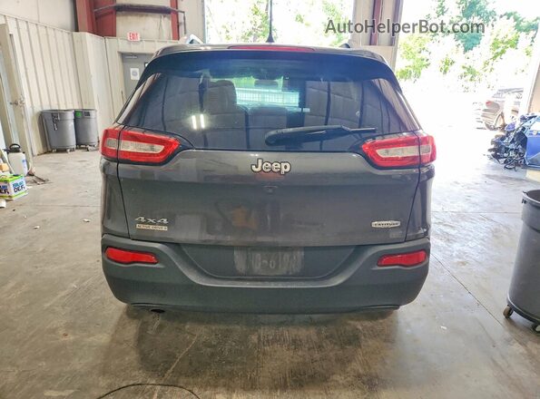 1C4PJMLB3JD512877 2018 JEEP CHEROKEE Gray Вид ззаду