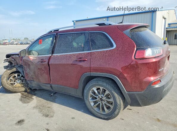 1C4PJMLB3KD198651 2019 JEEP CHEROKEE Red Rear left
