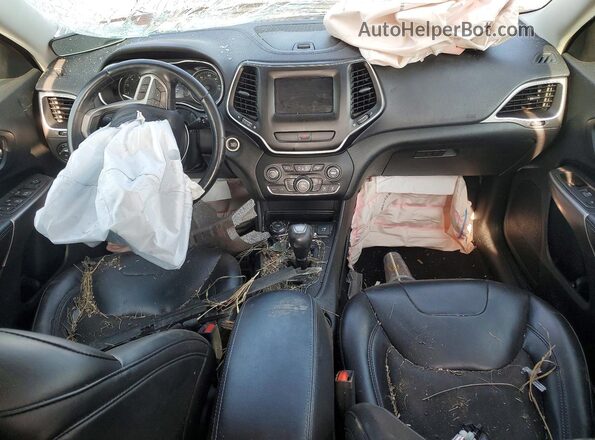 1C4PJMLB3KD198651 2019 JEEP CHEROKEE Red Dashboard view