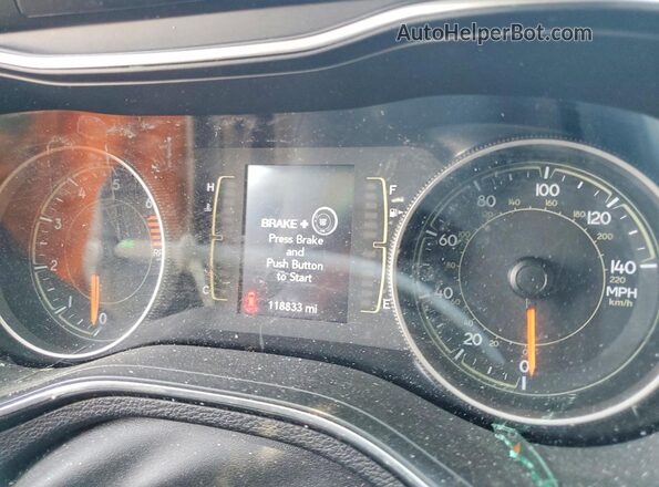 1C4PJMLB3KD198651 2019 JEEP CHEROKEE Red Instrument cluster view