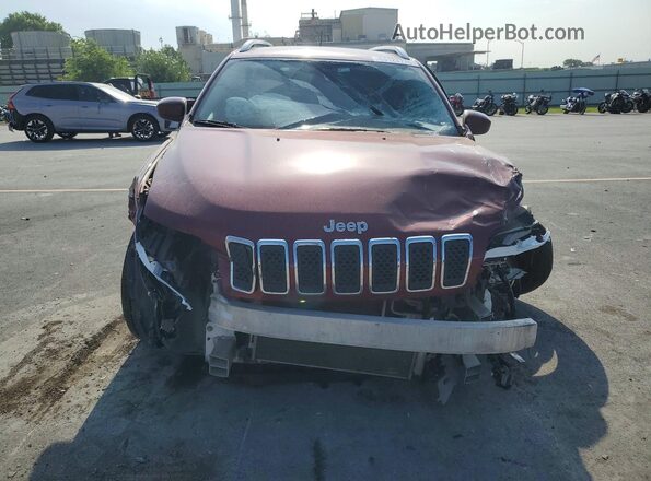 1C4PJMLB3KD198651 2019 JEEP CHEROKEE Red Front view