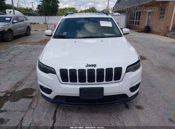 1C4PJMLB4KD292876 2019 JEEP CHEROKEE White Вид щитка приладів