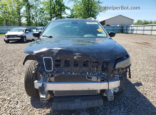 1C4PJMLB4KD436880 2019 JEEP CHEROKEE Black Вид спереду