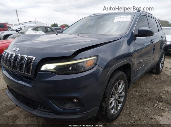 1C4PJMLB4LD608990 2020 JEEP CHEROKEE Blue წინა მარცხენა ხედი სამი მეოთხედიდან