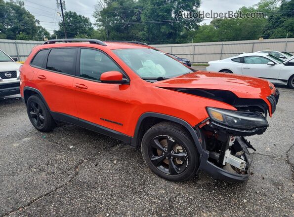 1C4PJMLB4MD178590 2021 JEEP CHEROKEE Orange Przód prawy
