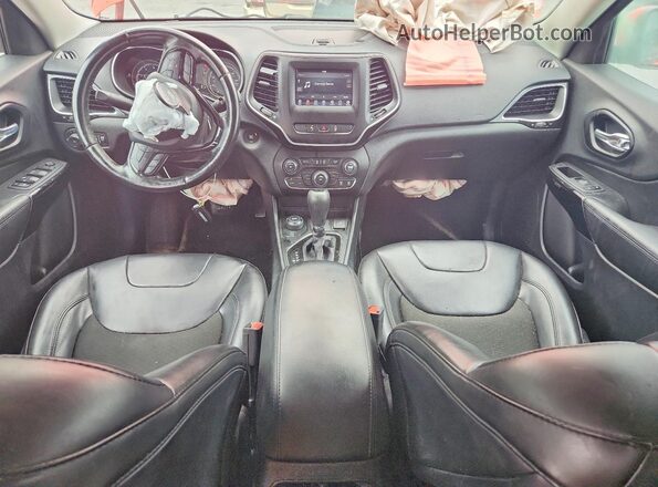 1C4PJMLB4MD178590 2021 JEEP CHEROKEE Orange Widok deski rozdzielczej