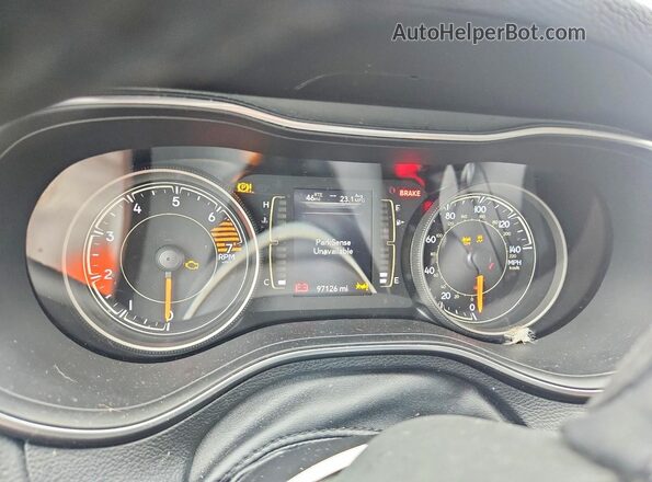 1C4PJMLB4MD178590 2021 JEEP CHEROKEE Orange Widok zestawu wskaźników