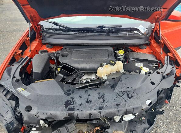 1C4PJMLB4MD178590 2021 JEEP CHEROKEE Orange Widok komory silnika