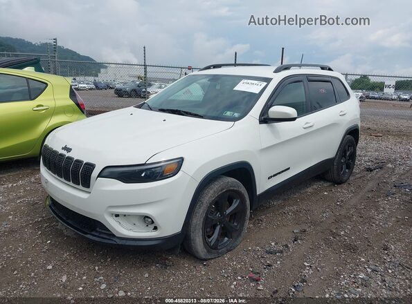 1C4PJMLB5KD322791 2019 JEEP CHEROKEE White Vista tres cuartos delantera izquierda