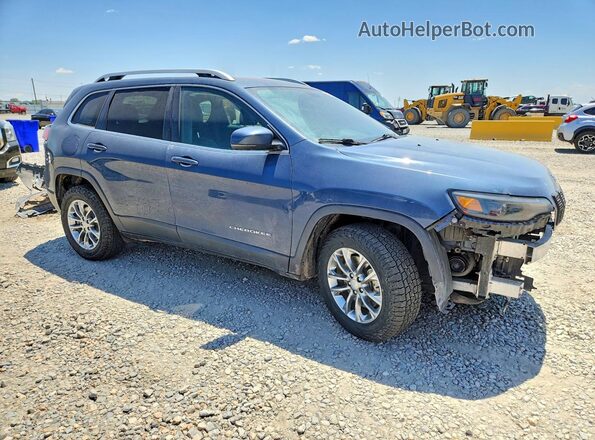 1C4PJMLB5LD610084 2020 JEEP CHEROKEE Blue Delantero derecho