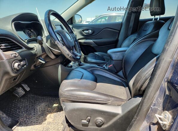 1C4PJMLB5LD610084 2020 JEEP CHEROKEE Blue Vista interior delantera