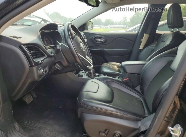 1C4PJMLB5MD193857 2021 JEEP CHEROKEE Черный Вид салона спереди