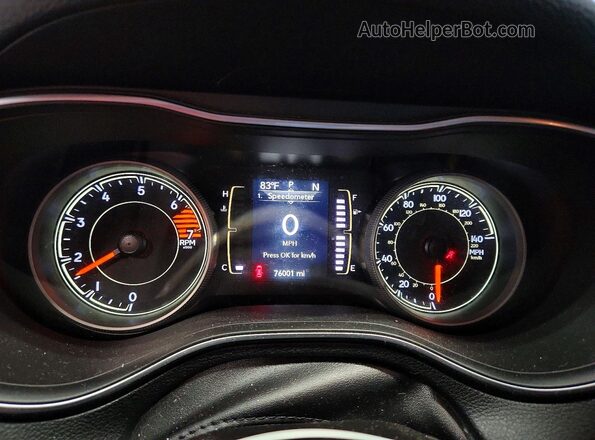 1C4PJMLB5MD240174 2021 JEEP CHEROKEE Серый Вид щитка приборов