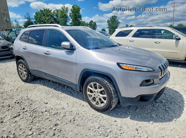 1C4PJMLB6JD546148 2018 JEEP CHEROKEE Silver Առջևի աջ