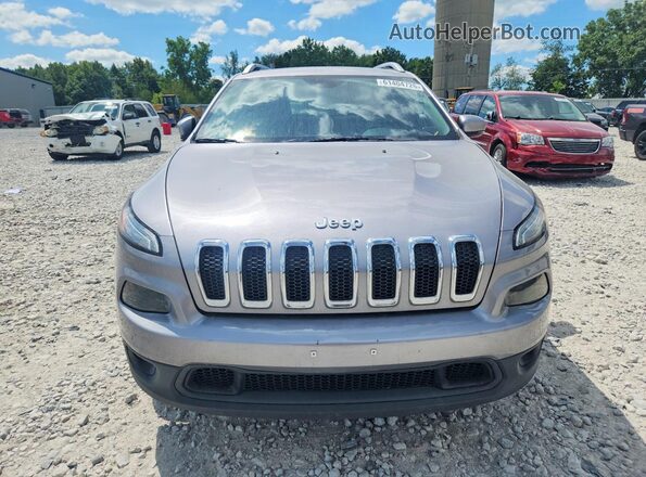 1C4PJMLB6JD546148 2018 JEEP CHEROKEE Silver Դիմացի տեսք