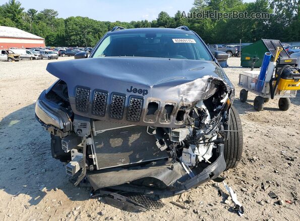 1C4PJMLB6KD319883 2019 JEEP CHEROKEE Gray Դիմացի տեսք