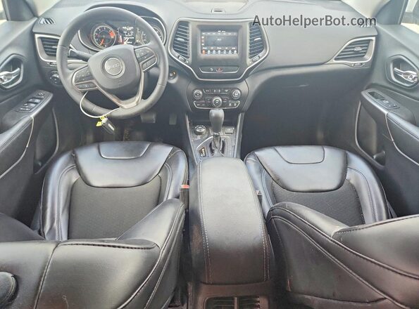 1C4PJMLB6LD590542 2020 JEEP CHEROKEE Белый Вид панели приборов