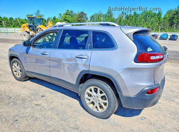 1C4PJMLB7JD567204 2018 JEEP CHEROKEE Silver Հետևի ձախ