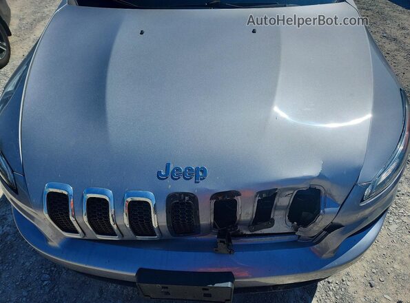 1C4PJMLB7JD567204 2018 JEEP CHEROKEE Silver Սալոնի հետևի տեսք