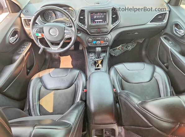 1C4PJMLB7KD252341 2019 JEEP CHEROKEE Silver წინა პანელის ხედი