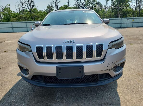 1C4PJMLB7KD252341 2019 JEEP CHEROKEE Silver წინა ხედი