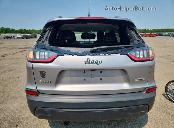 1C4PJMLB7KD252341 2019 JEEP CHEROKEE Silver უკანა ხედი