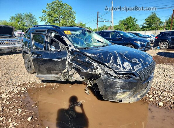 1C4PJMLB7KD321366 2019 JEEP CHEROKEE Black Առջևի աջ