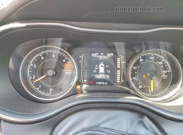 1C4PJMLB7KD354819 2019 JEEP CHEROKEE Gray Вид щитка приладів