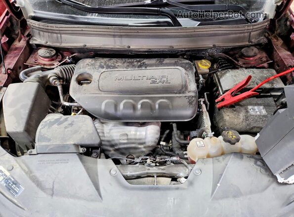 1C4PJMLB7KD407616 2019 JEEP CHEROKEE Burgundy Widok komory silnika