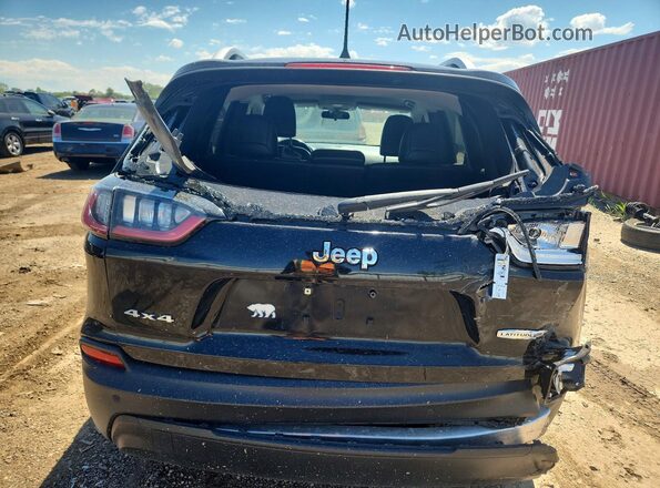 1C4PJMLB7LD501707 2020 JEEP CHEROKEE Black Widok z tyłu