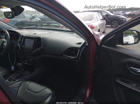 1C4PJMLB7LD579033 2020 JEEP CHEROKEE Red Front interior view