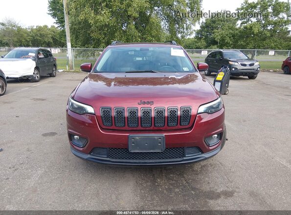 1C4PJMLB7LD579033 2020 JEEP CHEROKEE Red Instrument cluster view