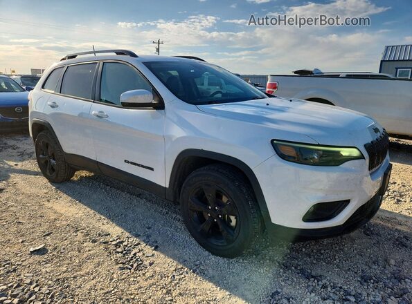 1C4PJMLB7MD182097 2021 JEEP CHEROKEE Белый Передняя правая четверть