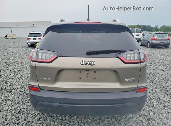 1C4PJMLB8KD309050 2019 JEEP CHEROKEE Brown უკანა ხედი