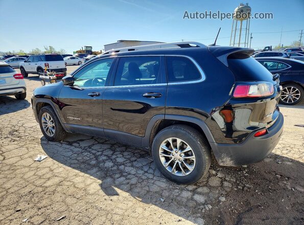 1C4PJMLB8KD423730 2019 JEEP CHEROKEE Black Tył lewy